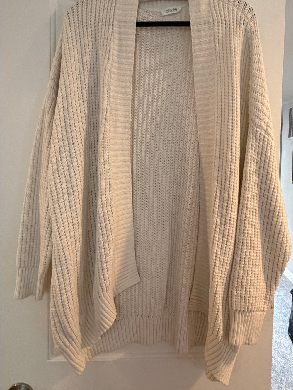 White cozy Cardigan